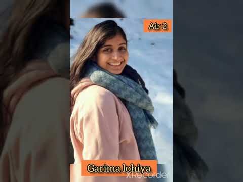 Garima lohia Air 2 UPSC#shorts