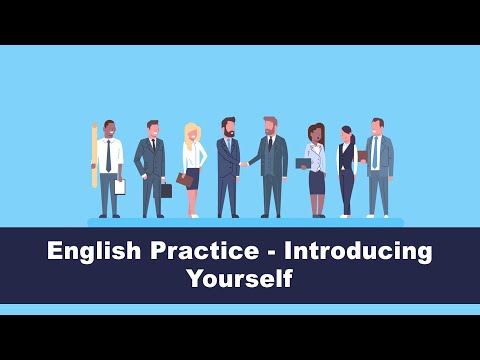 English Practice - Introducing Yourself