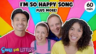 Happy Song | I’m So Happy + More Nursery Rhymes & Kids Songs | Ms Rachel | Kids Dance Songs