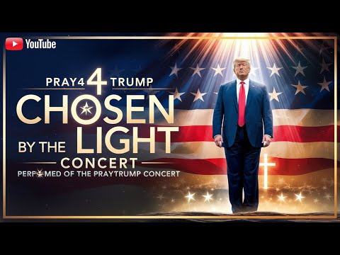 🌟 Chosen by the Light | Pray4Trump Concert Anthem | Trump’s Divine Calling 🇺🇸✨