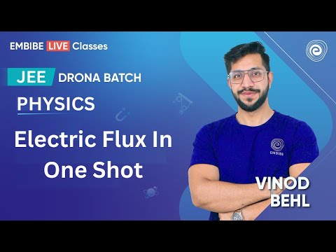 Electric Flux In One Shot | jee Mains & Advanced | JEE 2025 I Physics | Drona Batch | Vinod Behl