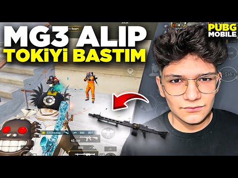 MG3 ALIP TOKİYİ BASTIM! 1VS4 ATTIM! | PUBG MOBİLE