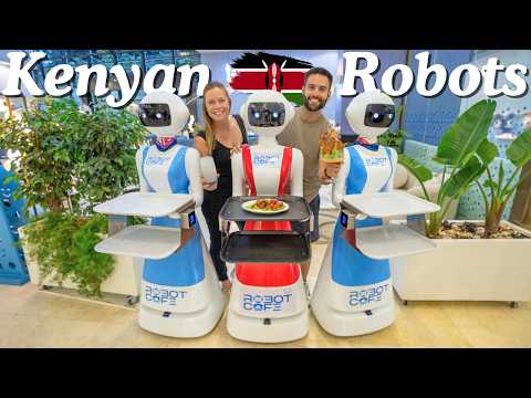 East Africa's FIRST Robot Cafe Just Opened in Nairobi