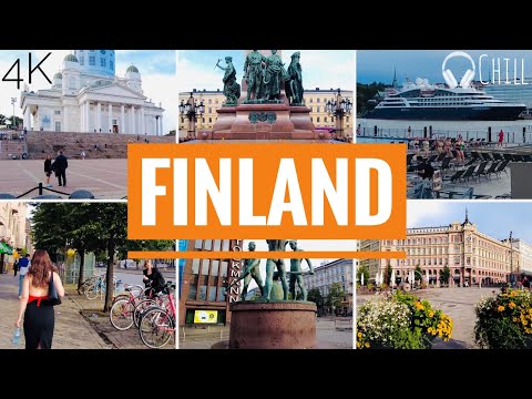 Virchual™ Finland: Helsinki. City centre, cathedral, waterfront. Virtual run | Chill music channel