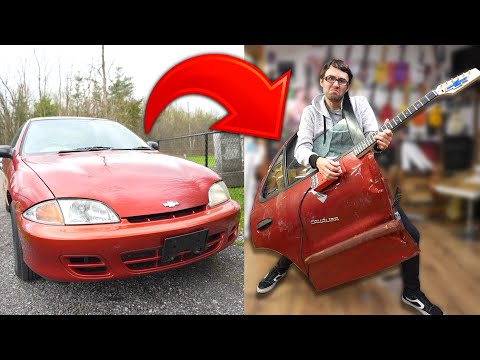 I Turned My Old Car Into a GUITAR!