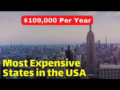 What's The Most Expensive State To Live In The US?