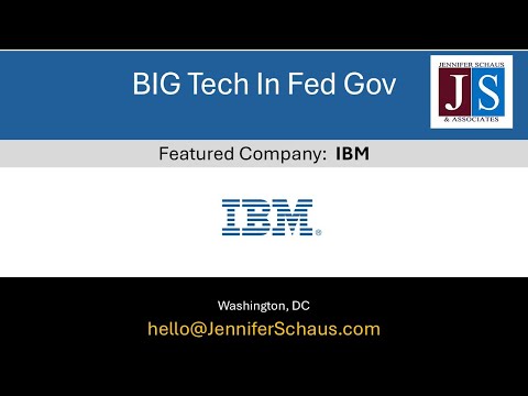 BIG Tech In Federal Government Contracting - IBM, Inc. (7 of 15)