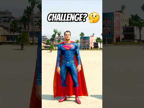 GTA V: SUPERHEROES CAR CRUSH CHALLENGE, WHO IS STRONGER? 🤔| #shorts #gta5