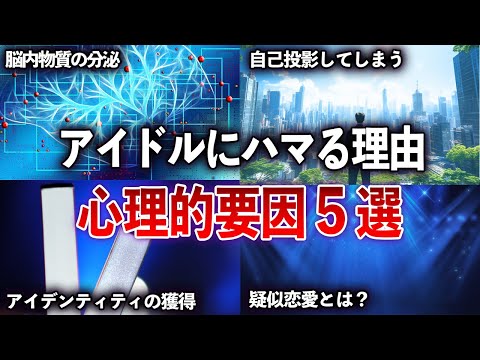 人はなぜアイドルにハマるのか？ 心理的要因５選【ゆっくり解説 with ずんだもん】