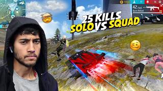 Red Lamborghini Unstoppable😨 One Man Army Gameplay - Free Fire Max