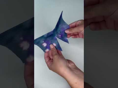 Halloween Craft Idea 🦇 How To Make Coffee Filter Bats This Spooky Season #shorts #halloweenideas