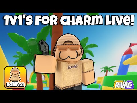 UPDATE 4: 1v1 VS VIEWERS LIVE IN ROBLOX RIVALS! KILL ME FOR CHARM! #robloxlive #shortlive #short