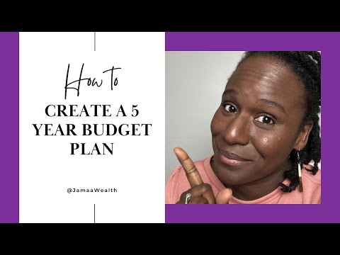 5 Year Budget Plan | Money Goals | Short-term Savings Goals