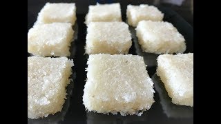 Fresh Coconut Burfi in 15 min | Kobbari Mithai Recipe | Indian Traditional Sweet