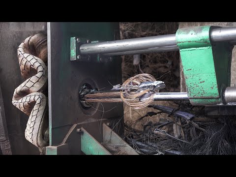 Inside Primitive African Factory Recycling Millions of Used Tires