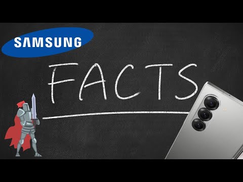 Samsung Z Fold 6 - The Facts!! Samsung knights, stand down!