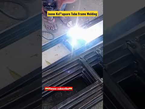 #Jeene Ka#Step1"Square Tube Me #Frame Welding||