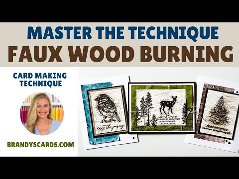 Master The Technique - Faux Wood Burning