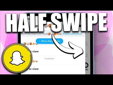 How to Half Swipe on Snapchat (New Update) - 2024