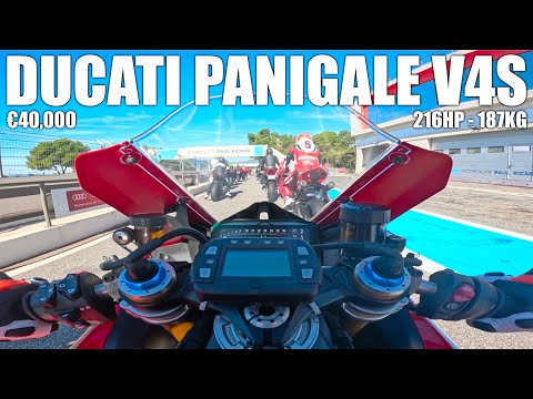 First Track Day EVER with a €40,000 Ducati Panigale V4S 2025 : Following a Pro!