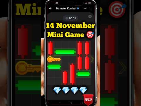 Hamster Kombat Mini Game Puzzle 14 November Today