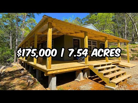 Off Grid Cabin For Sale | 7.54 Acres | $179K | Arrow Head Trl Unit 149, Moyers, OK 74557