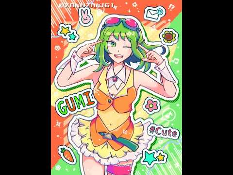 🥕GUMIちゃんイラコンの絵🥕　#vocaloid #gumi #illustration #ボカロ #イラスト #ibispaint