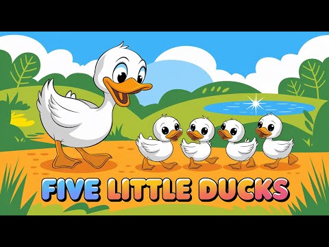 Five Little Ducks - Nursery Rhymes for Kids - Fun Counting Songs & Children's Music