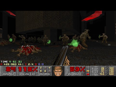 Doom II: Sunder - Map 04 (Metal Descendants) UV-Max in 11:42