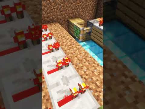 Minecraft: Safest Laser Door! #shorts #minecraftshorts