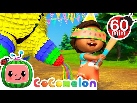 Dale Dale Piniata Birthday song | with Nina and JJ | Cocomelon Nursery Rhymes for Kids