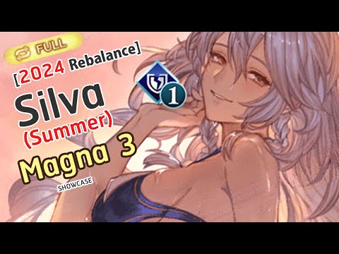 [GBF] Silva (Summer) Rebalance Test FA Tefnut HL with Magna3 (Onmyoji Ver.) シルヴァ 夏  (マグナ3)【グラブル】