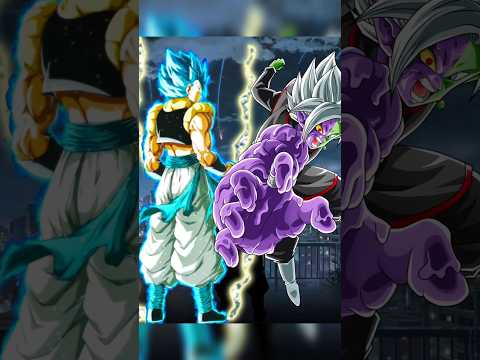 Gogeta vs Fused Zamasu Comparison Video #goku #dragonball #gogeta #anime