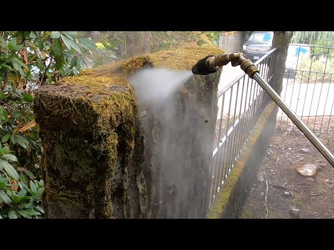 ASMR Pressure Washing. Satisfying Results. #asmr, #pressurewashing, #satisfying,