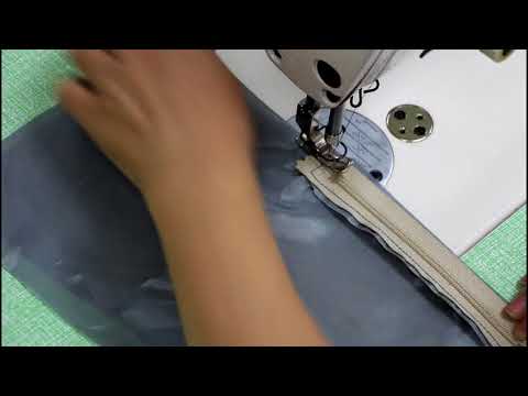 陳官薇--普通拉鍊上裡布/clothing sewing/clothing making process