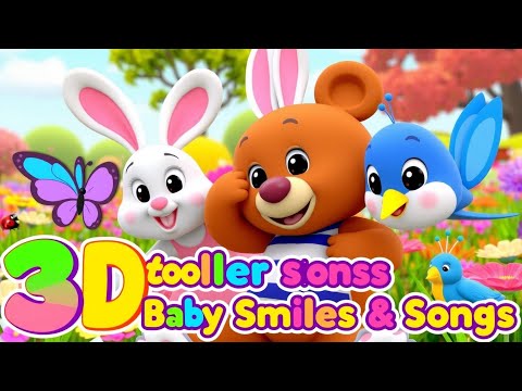 👶Top ANIMATOR Reveals Fun Teddy Bear Songs for Toddlers! | Baby Smiles & Songs