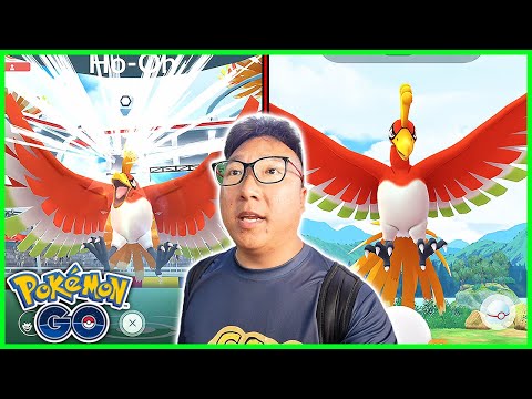 Ho-Oh Raid Hour in New York City Central Park - Pokemon GO