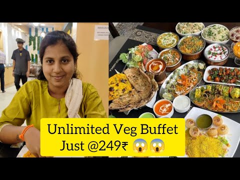 Unlimited Veg Buffet just @249₹😱 |Street Food bangalore|Unlimited Buffet | #food #musttry