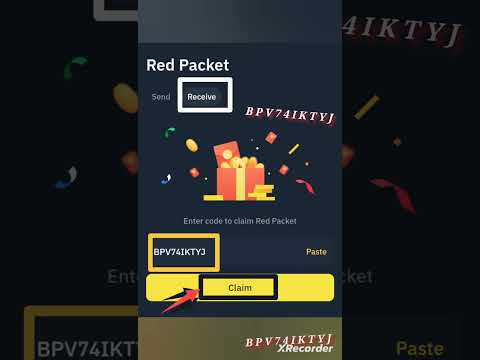 Today Binance Red Packet Code.how To claim#binance redpacket#shorts #short#trending#crypto#redpacket