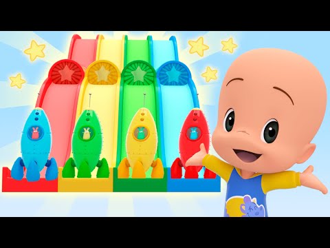 Balloon rockets | Toddlers Learning | Cleo & Cuquin