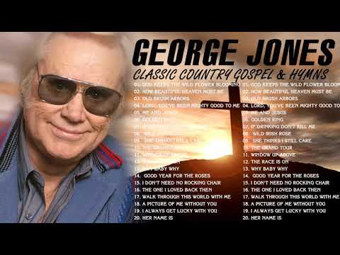 Classic Country Gospel George Jones - George Jones Greatest Hits - George Jones Gospel Songs Album