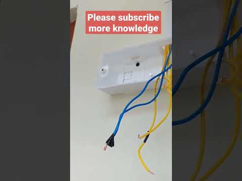 electrical board wiring connection🪛 बोर्ड मे वायरिंग कैसे करे #akelectricalwork #virul #shorts