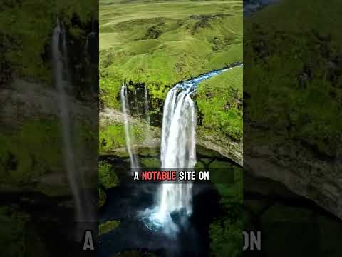 "Exploring Iceland's 60 Meter Waterfall: Salyalansfoss" #travelshorts