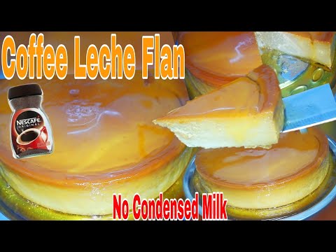 Soft and Creamy Coffee Leche Flan | How to make Leche Flan