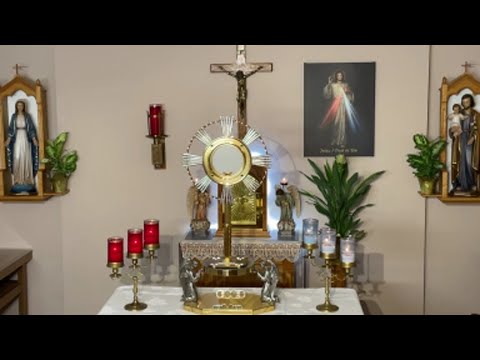 LIVE Eucharistic Adoration - Sisters of Divine Mercy