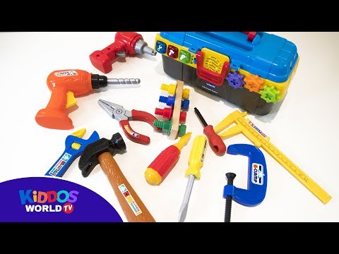 Hand tools for kids - toy handy tools - learn hand tools