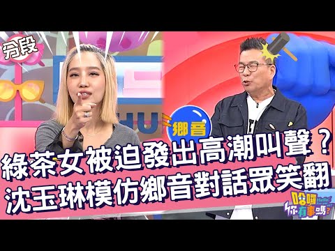 綠茶女被迫發出ＯＯ叫聲？沈玉琳模仿鄉音對話眾笑翻！沈玉琳 楊皓如︱Part2/4 EP201👋20241111︱哈囉 你有事嗎