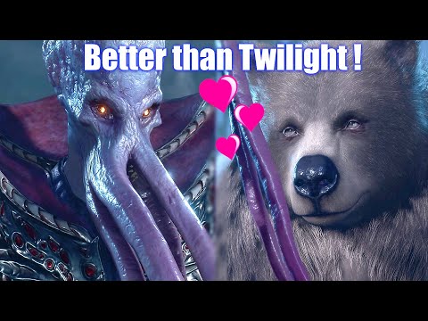 Baldur's Gate 3 - Mind Flayer & Bear Romance Scene