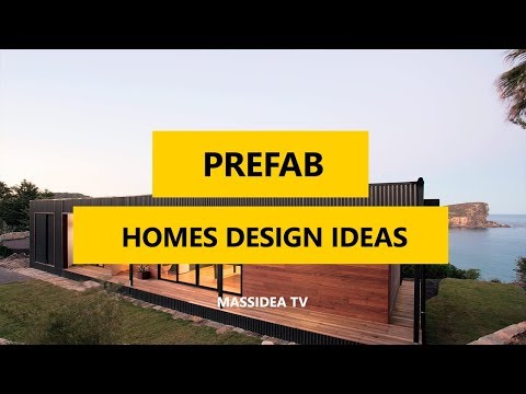 50+ Awesome Prefab Homes Design Ideas in 2018