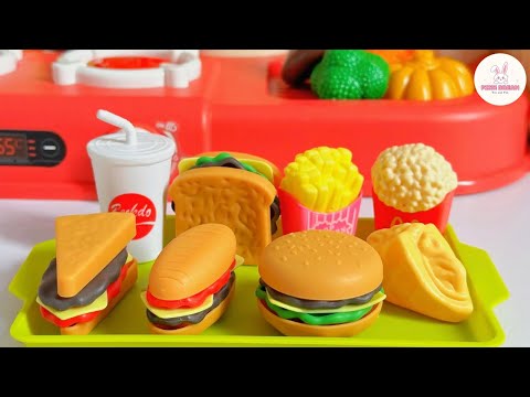 Satisfying With Unboxing Cute Fast Food Toys | ASMR Toy Review #11